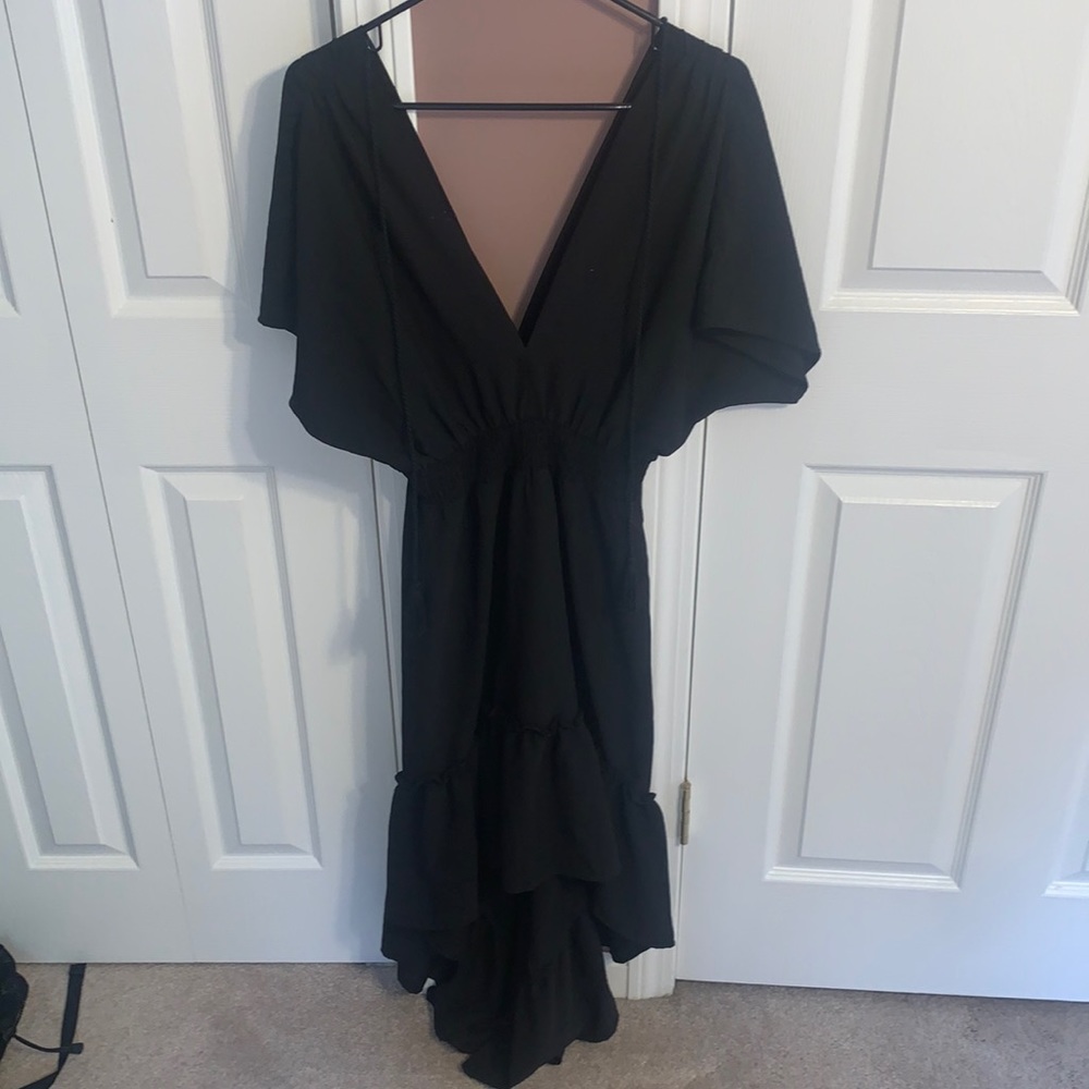 Black sundress/ beach coverup